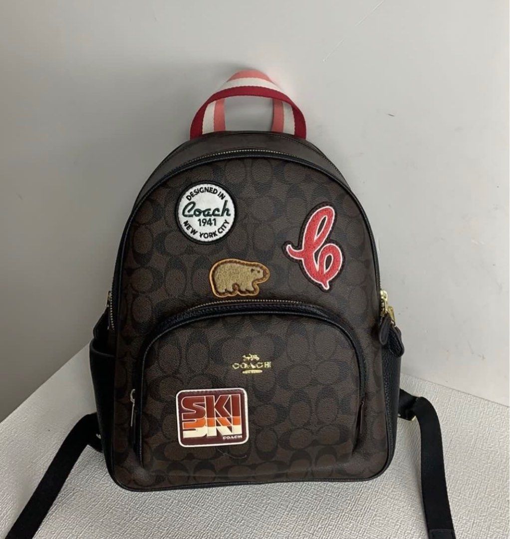 Coach backpack patches store