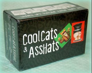 COOL CATS & ASSHATS BOARD GAME FOR SALE