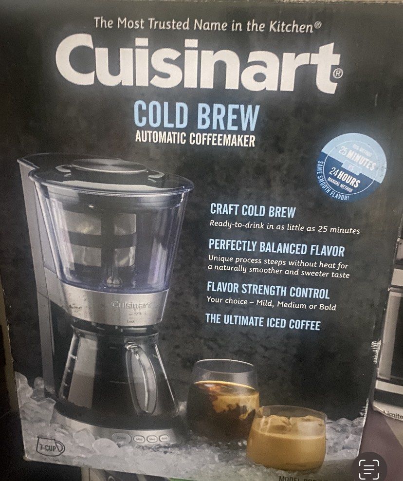 Cuisinart cold brew automatic coffee maker dcb, TV & Home Appliances