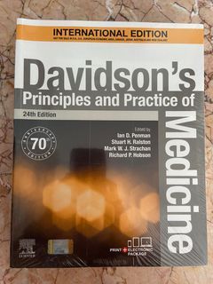 Davidson's Principles and Practice of Medicine 24th