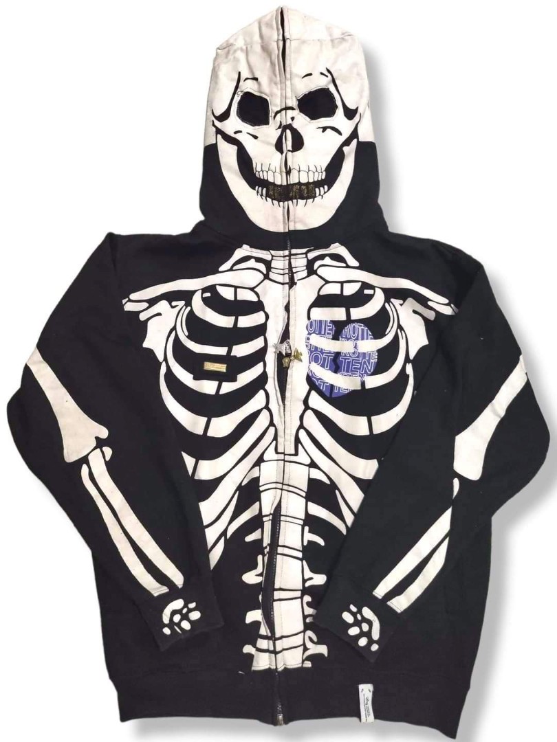 LRG STILL DEAD SERIOUS HOODY ドクロ - パーカー