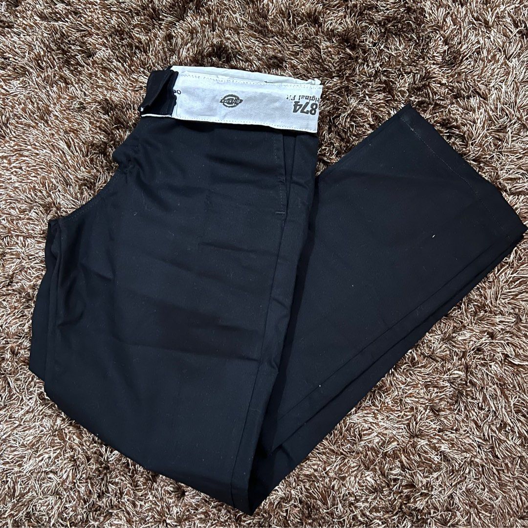 Dickies 874 Black Original Fit Long Work Pants , Women's Fashion ...