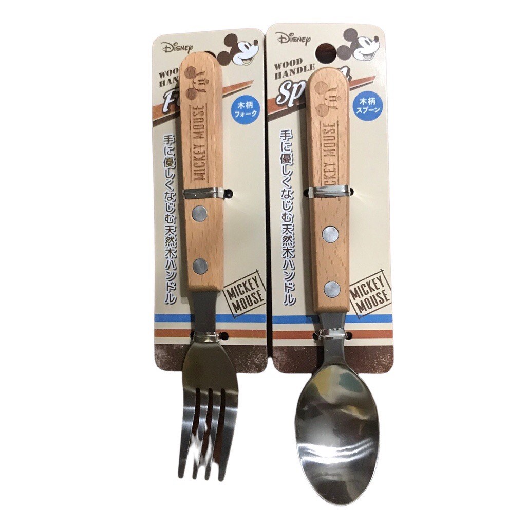 DISNEY STAINLESS STEEL DESSERT SPOON & FORK | MADE IN JAPAN, Furniture ...