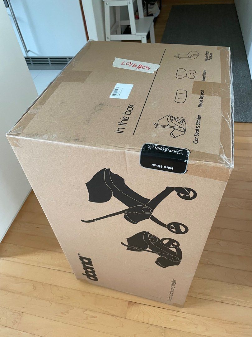 Doona Car Seat Stroller Nitro Black, Babies & Kids, Going Out