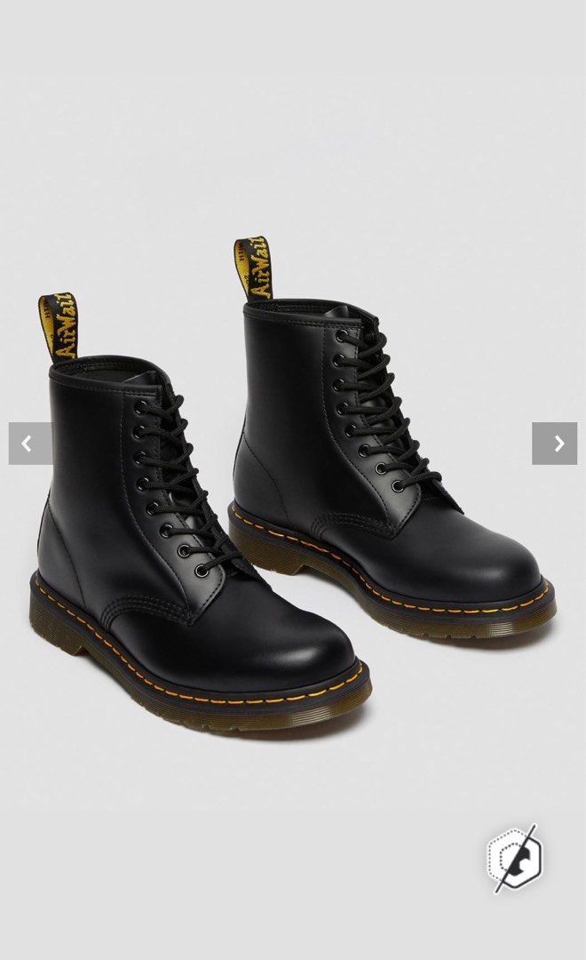 Dr Martens 1460 SMOOTH LEATHER LACE UP BOOTS