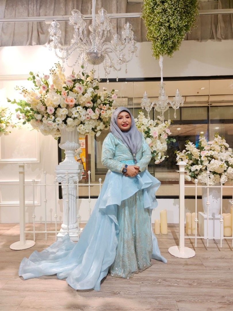 Dress baby blue Women s Fashion Dresses Sets Dresses on Carousell