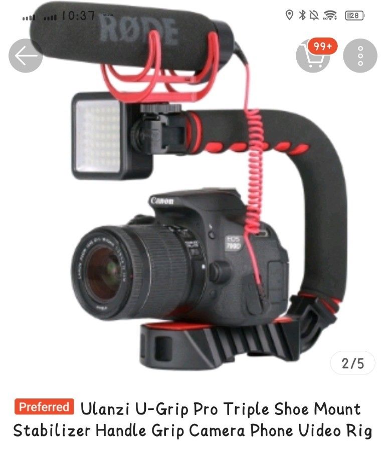 DSLR Video Stabilizer, Photography, Photography Accessories, Gimbals