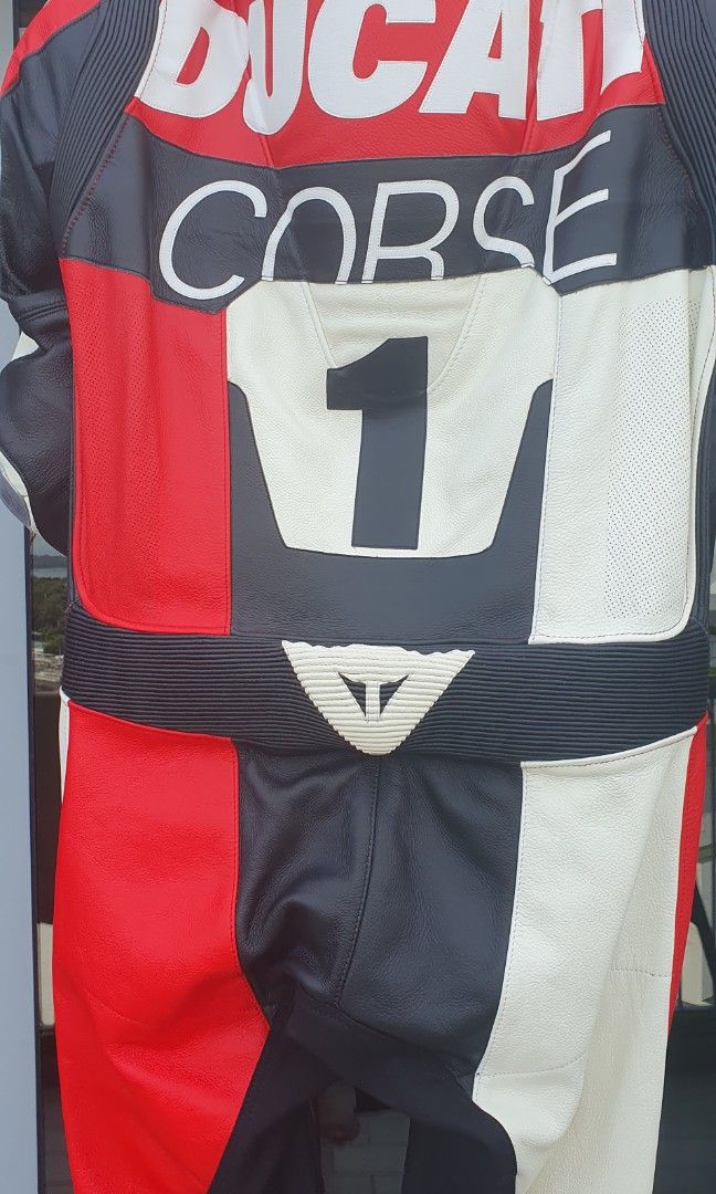 Ducati corse C5 racing suit, Motorcycles, Motorcycle Apparel on Carousell