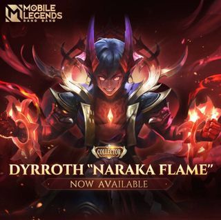 Dyrroth "Naraka Flame" Grand Collection Event mobile legend