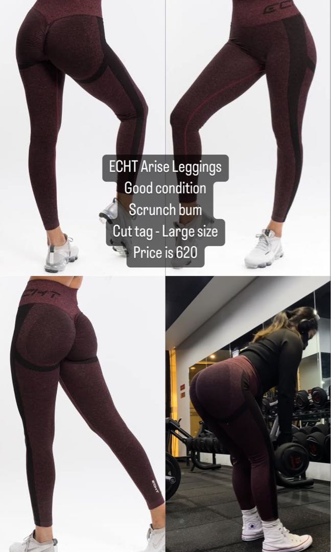 ECHT ARISE LEGGINGS, Women's Fashion, Activewear on Carousell