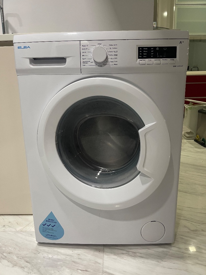 Elba 7kg Front Load Washing Machine, TV & Home Appliances, Washing