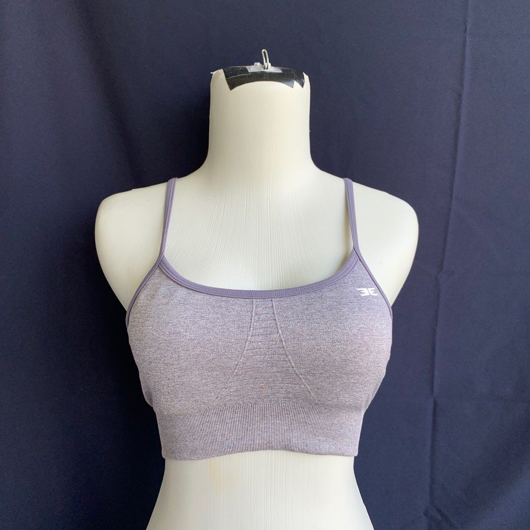 Sport Bra BH Olahraga Pakaian Dalam Wanita Bra bh sport yoga gym lari -  Putih di Uniqmall | Tokopedia