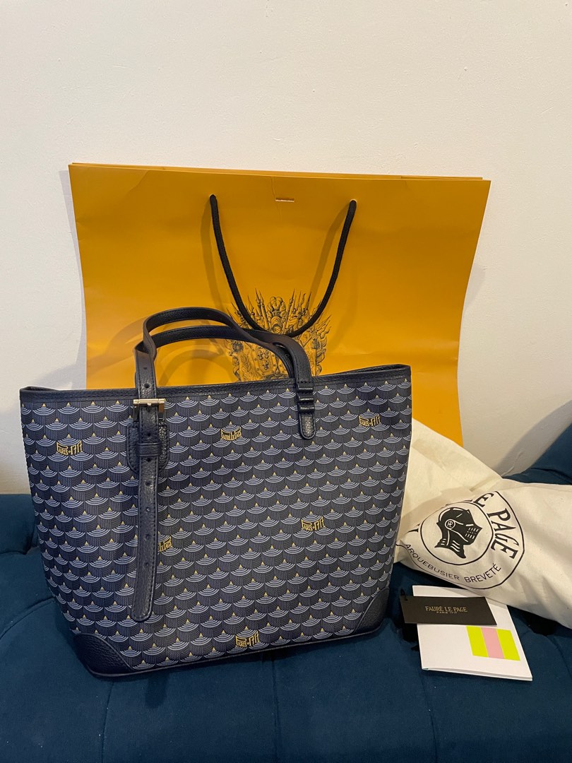 🛑 Faure Le Page Gray Daily Battle 27 Small Tote Bag, Luxury, Bags &  Wallets on Carousell