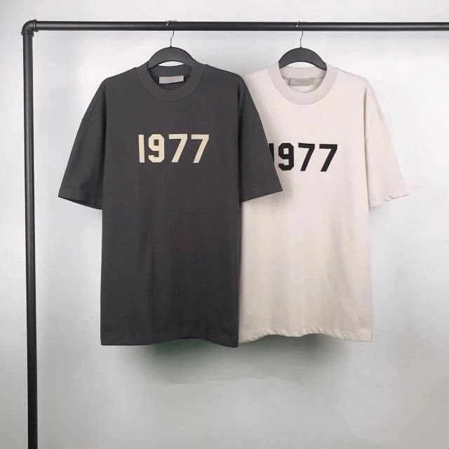 Fear Of God Essentials 1977 T shirt Men s Fashion Tops Sets