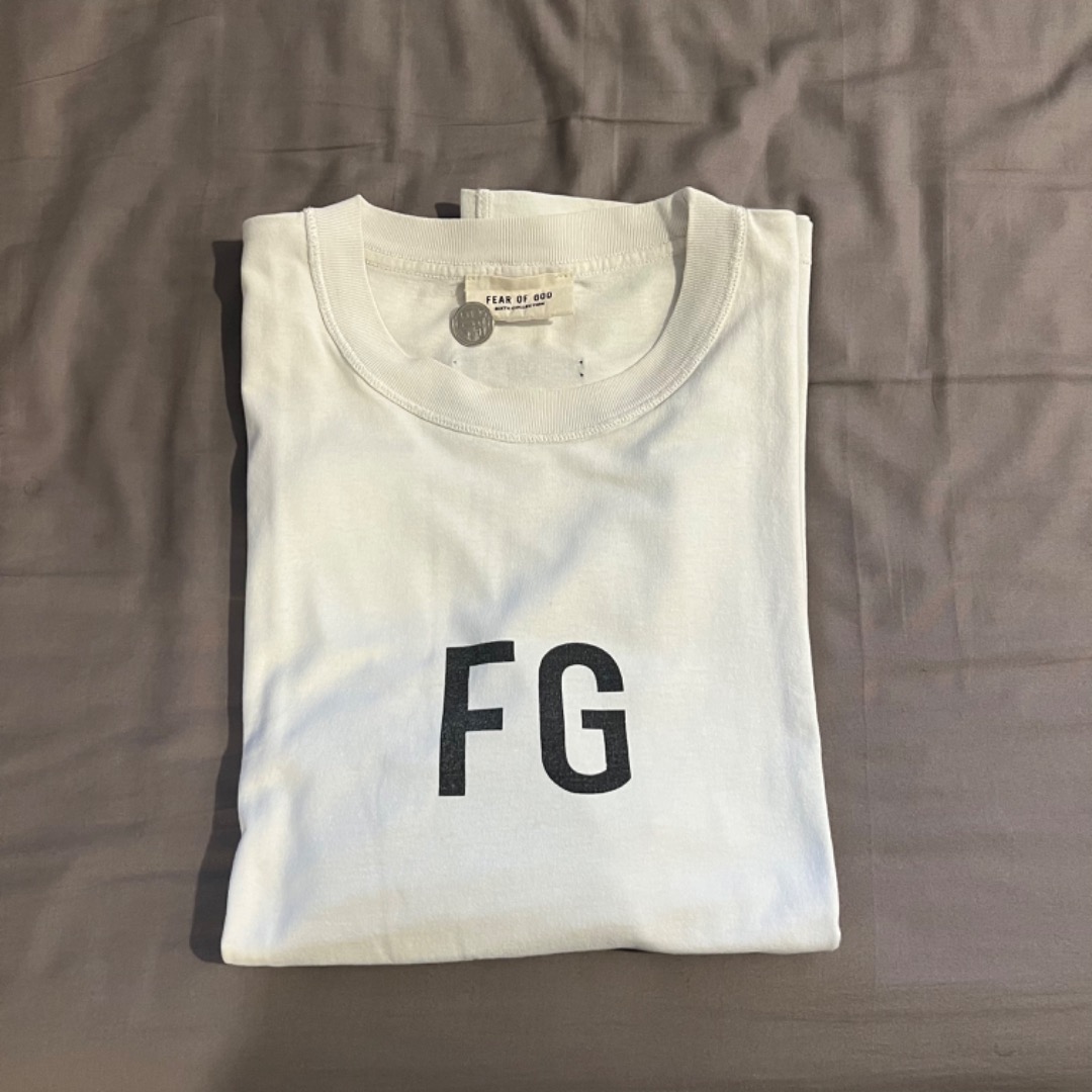 FEAR OF GOD SIXTH COLLECTION Tシャツ Ⅼサイズ Fear of God Black Sixth Collection FG T-Shirt Fear Of God