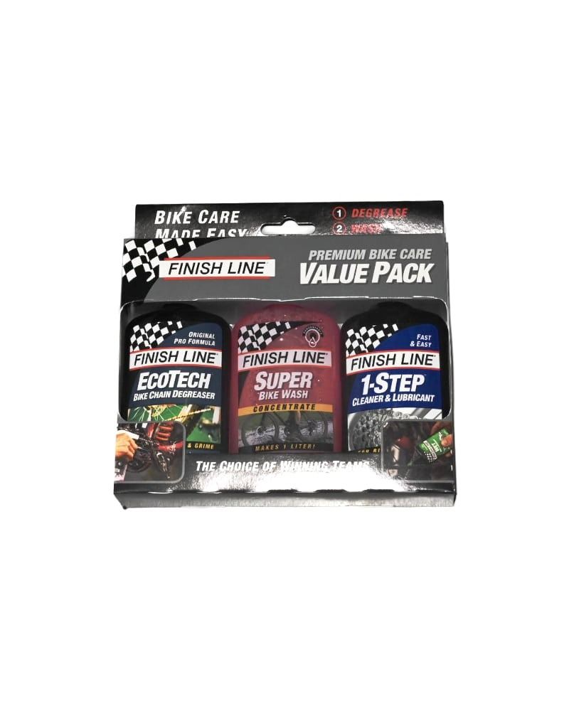 Finish Line Value Pack (120ml Eco / 1Step / Bwc) For Bicycle