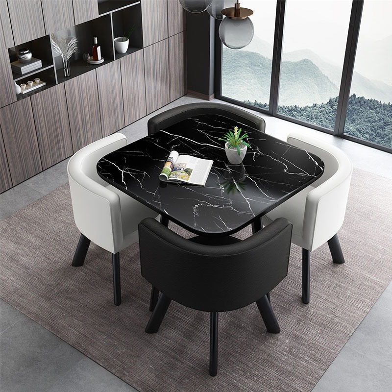 Flash Deal Meeting Table Set Dining Table Chair Set, Furniture & Home ...