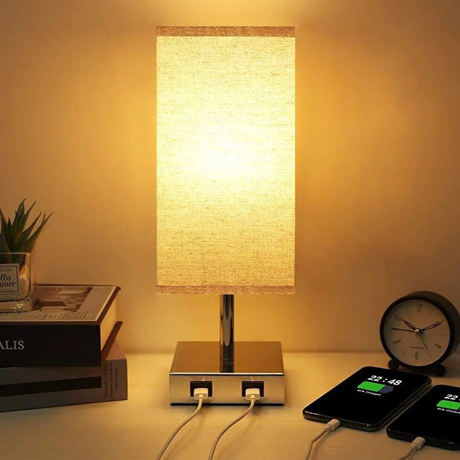 bed side lamp with usb