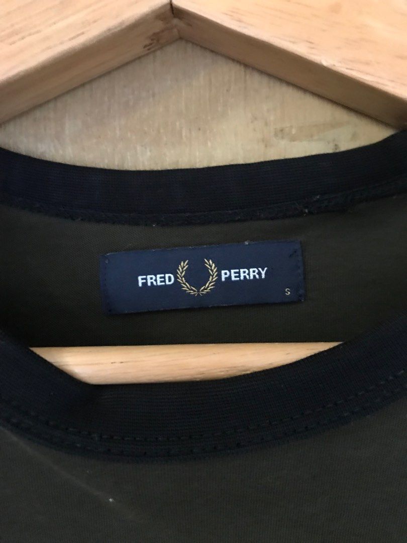 FRED PERRY Tape Ringer, Men's Fashion, Tops & Sets, Tshirts & Polo ...