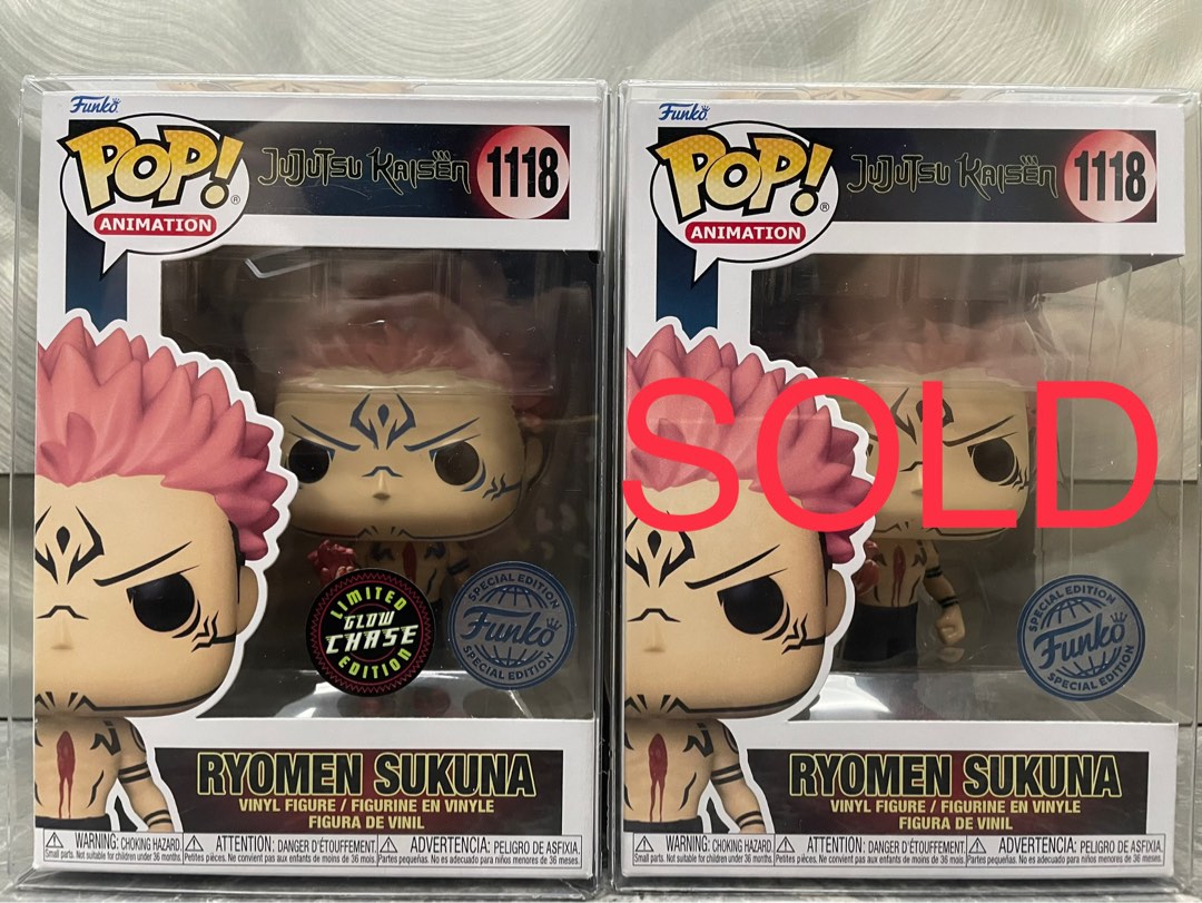 Funko Pop Animation: Jujutsu Kaisen - Ryomen Sukuna 1118 Special Edition