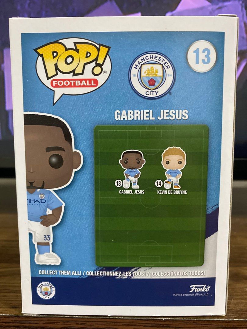 FUNKO Pop Football: Manchester City- Gabriel Jesus