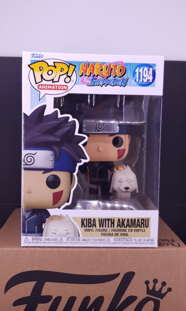 Figurine Funko Pop - Naruto n°1194 - Kiba avec Akamaru (49804
