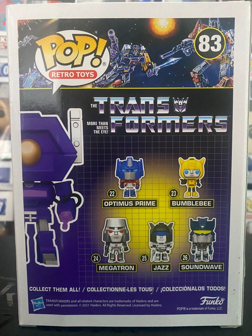 Funko Pop! Transformers Shockwave, Hobbies & Toys, Toys & Games on