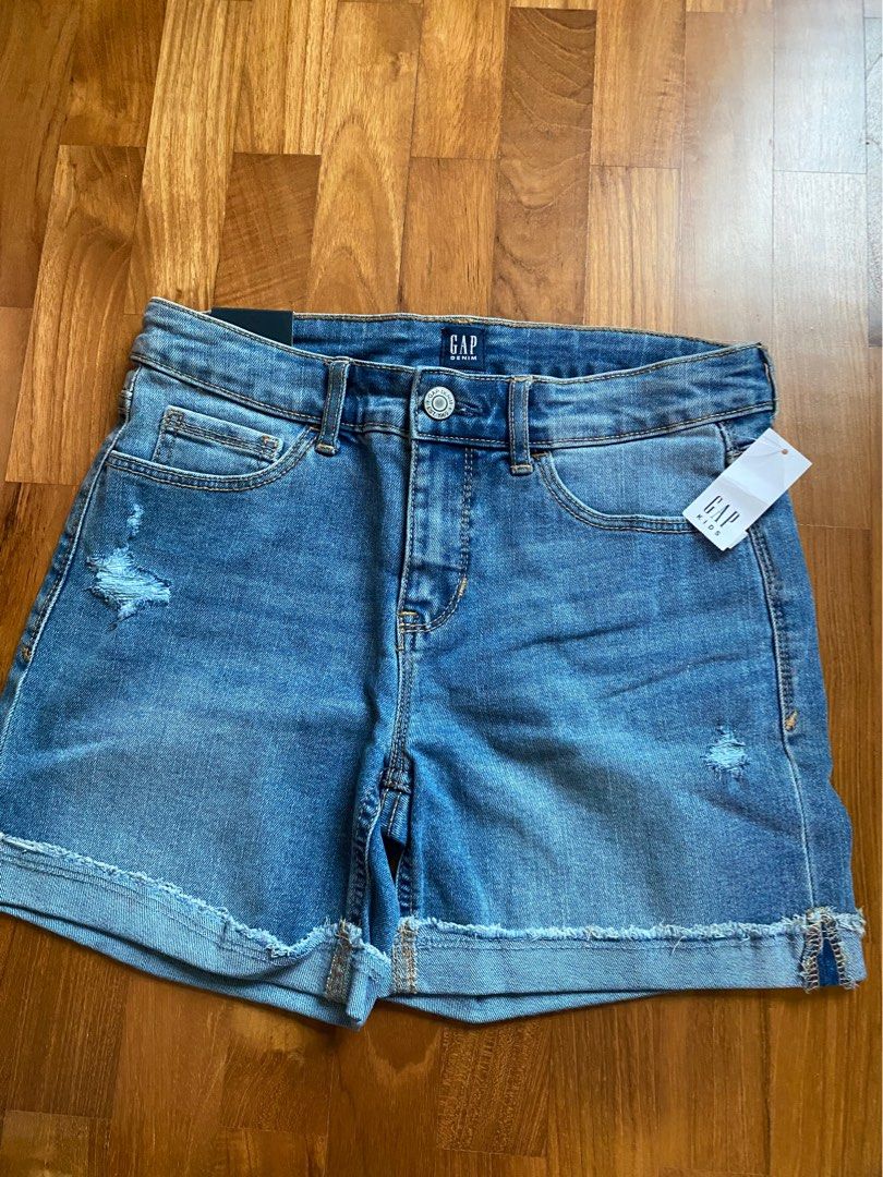 Gap kids denim shorts sales