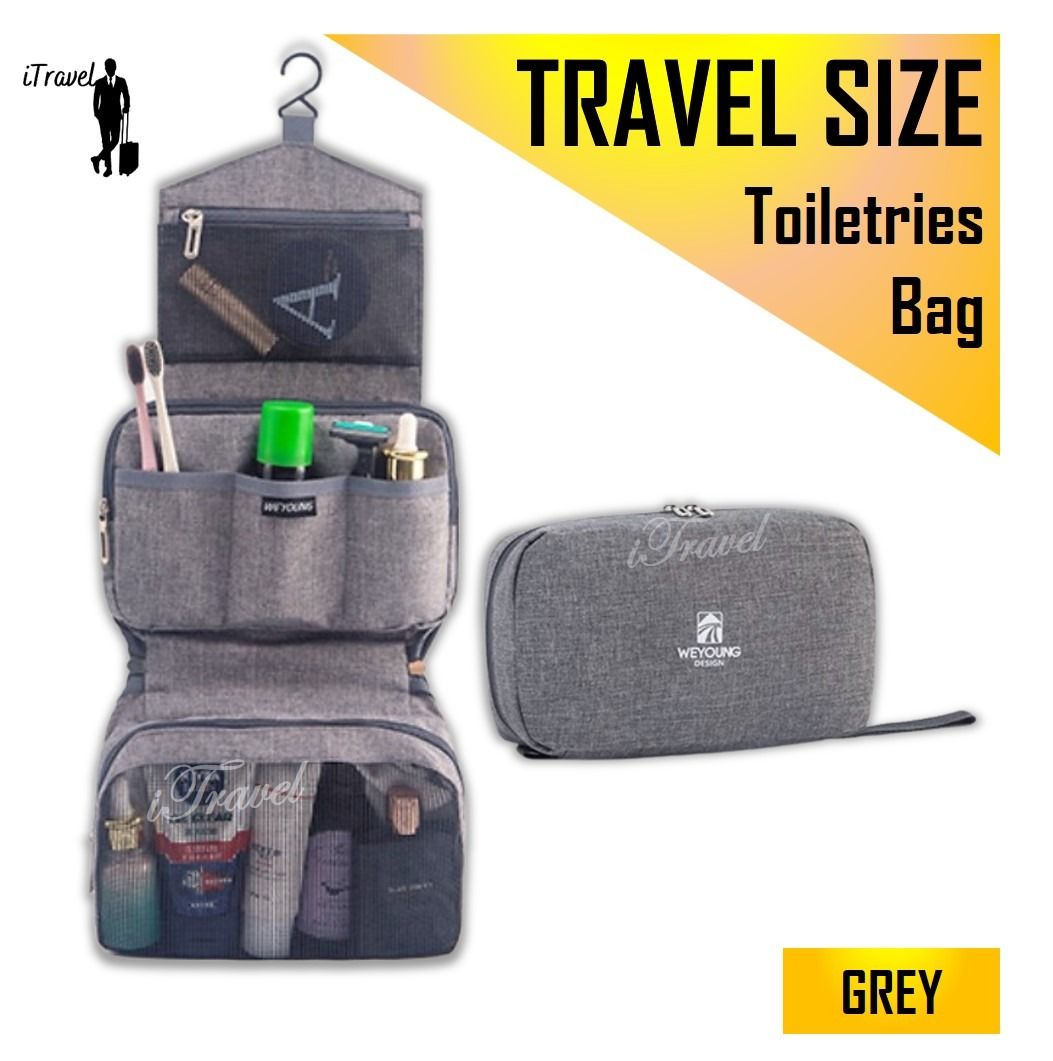 Outdoor toiletry bag top