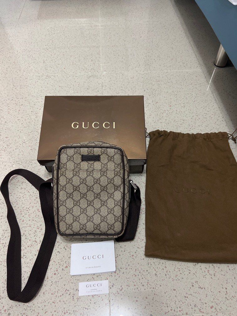 Gucci black Mini Leather GG Marmont Bag | Harrods UK