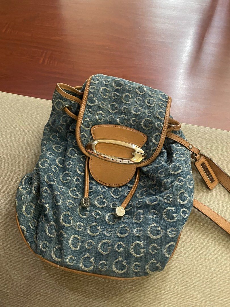 Guess online drawstring backpack