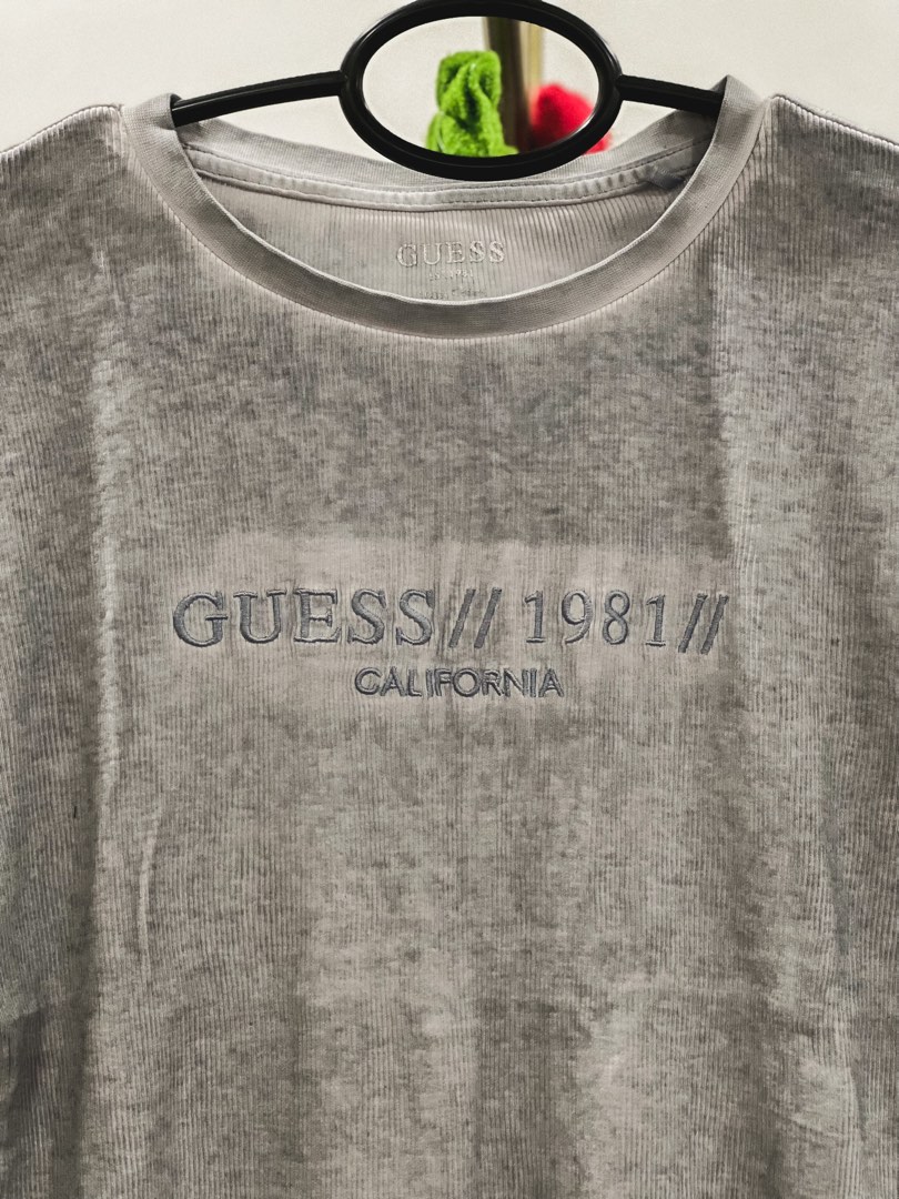 Guess Stripe Ribbed Top