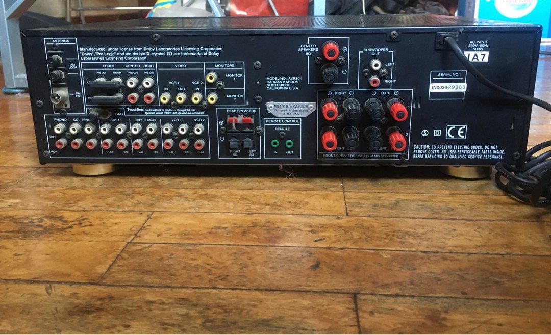 HARMAN/KARDON AVR 20 , Elektronik, Audio di Carousell