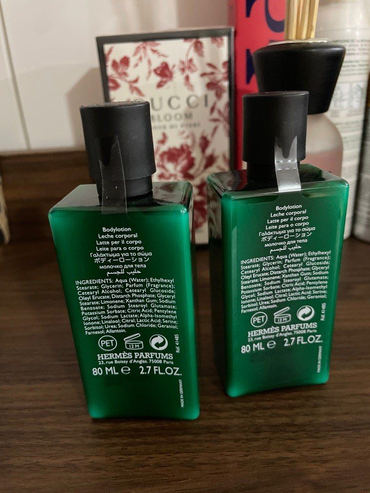Hermes body lotion, Beauty & Personal Care, Bath & Body, Body Care on