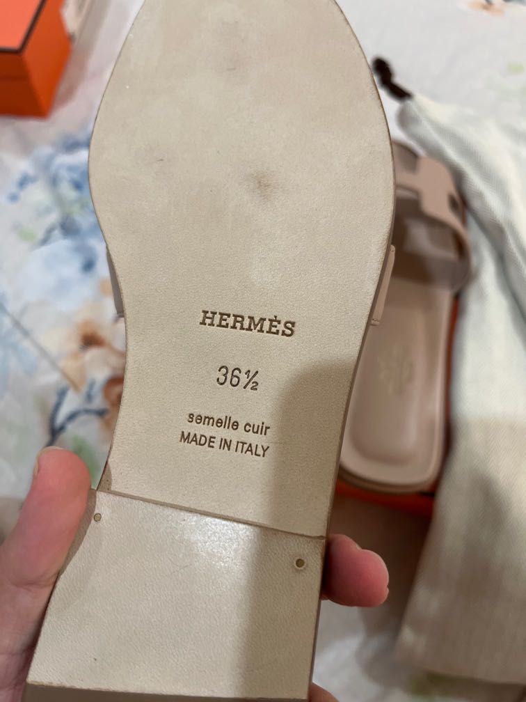 Hermes shoe hotsell size