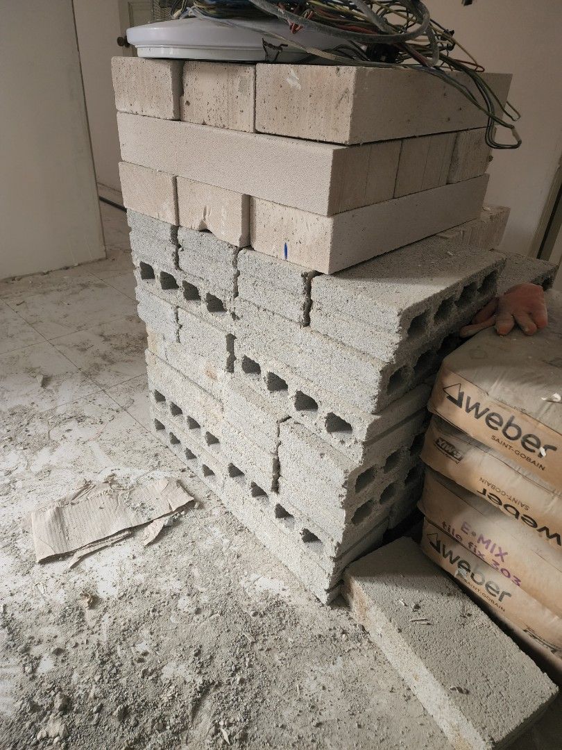 Brick, bricks, Hollow blocks, light weight blocks, cement bricks