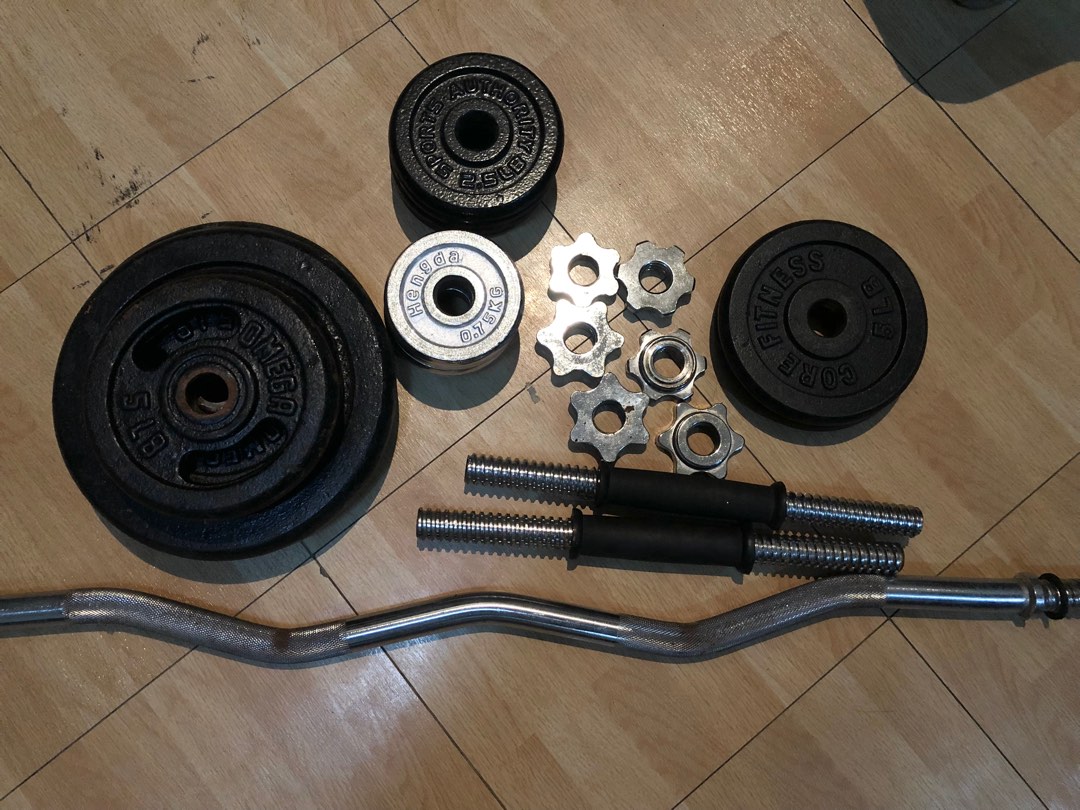 Home Gym Equipment, Sports Equipment, Exercise & Fitness, Weights