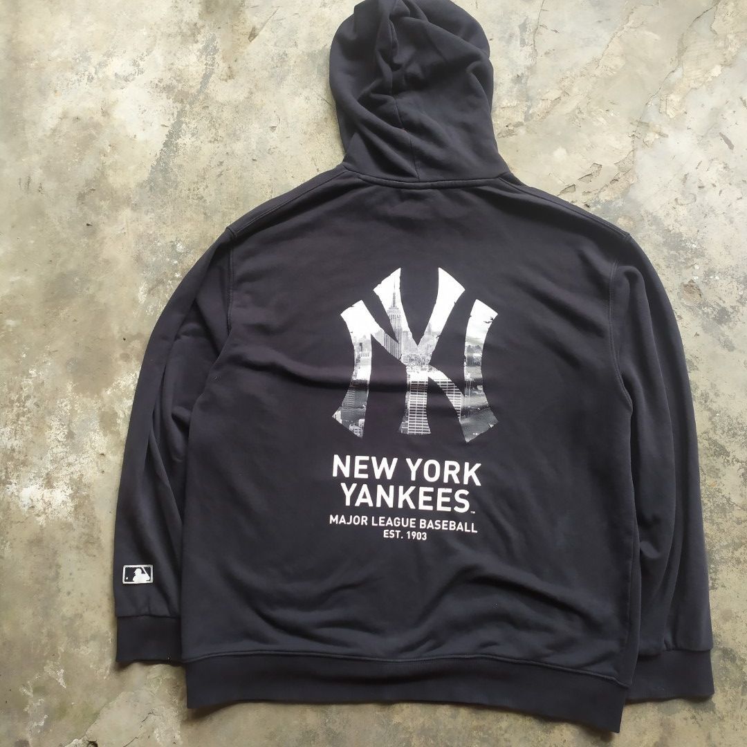 Hoodie Mlb Yankees Original Big Logo