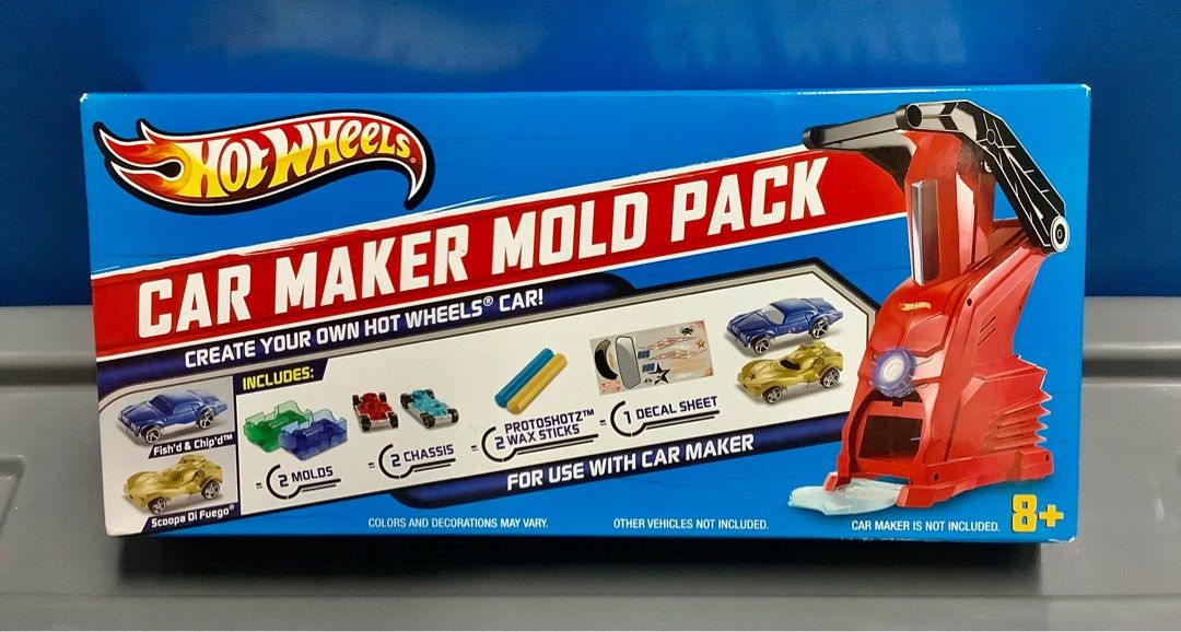 Hotwheels Car Maker Mold Pack Carousell