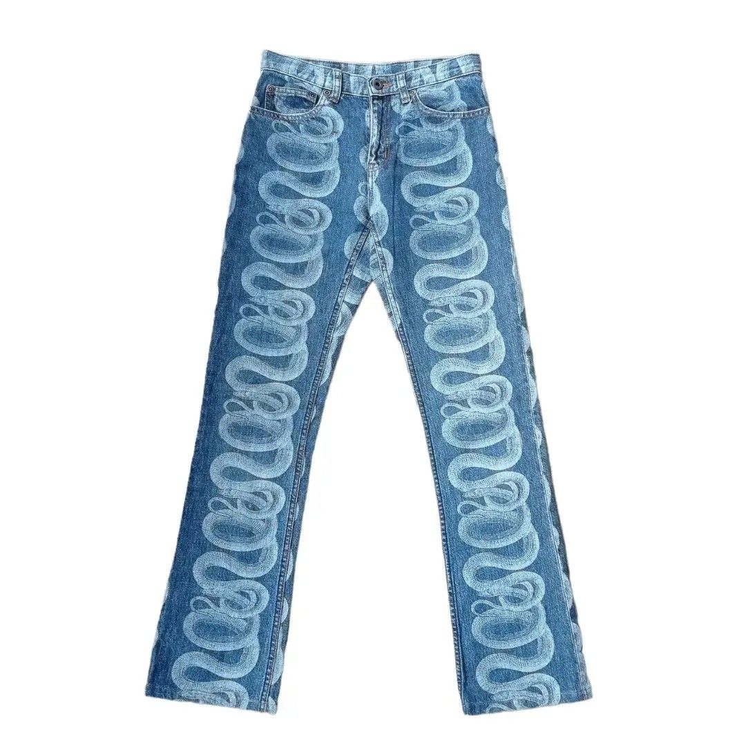 Hysteric glamour cheap snake jeans