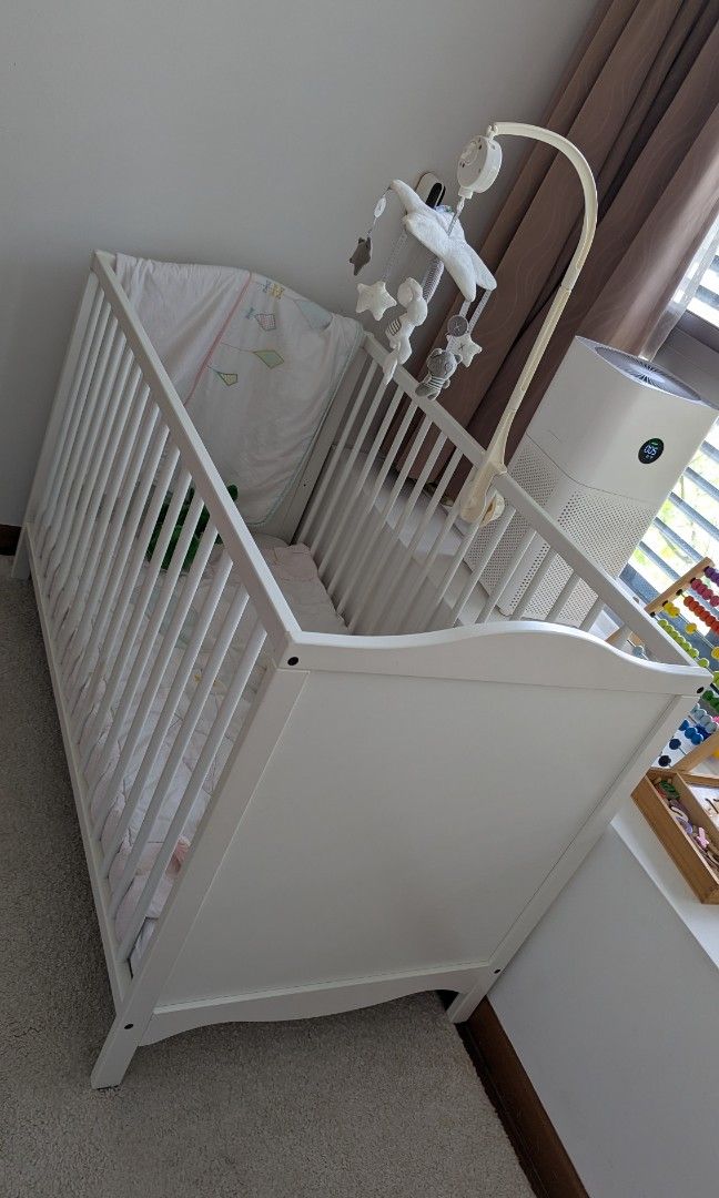 IKEA baby cot in excellent condition, Babies & Kids, Baby Nursery