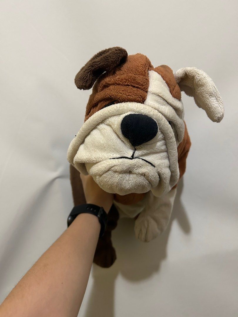 IKEA Bulldog Dog Soft toy Plushie Hobbies Toys Toys Games