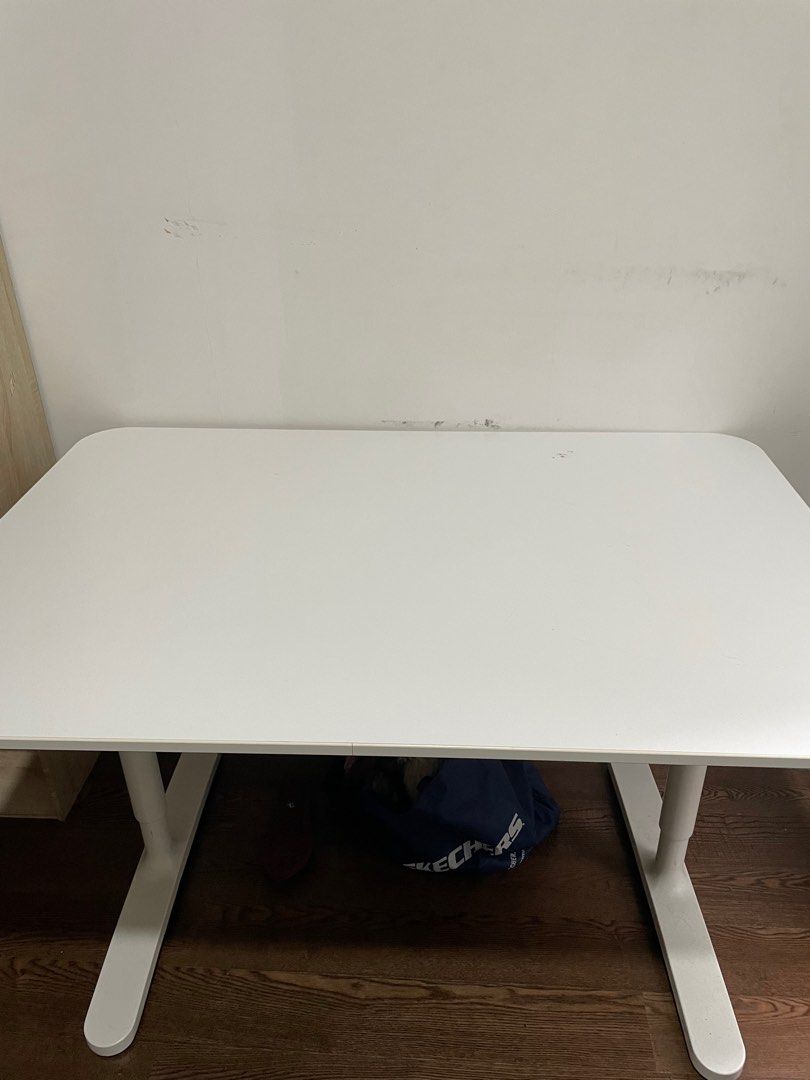 IKEA OFFICE TABLE, Furniture & Home Living, Furniture, Tables & Sets on