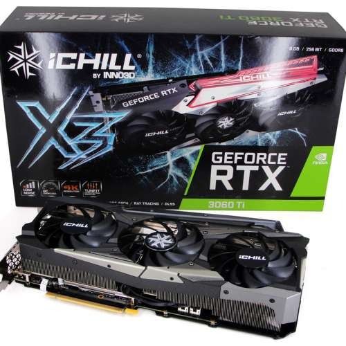 INNO3D RTX 3060TI ICHILL X3 Carousell