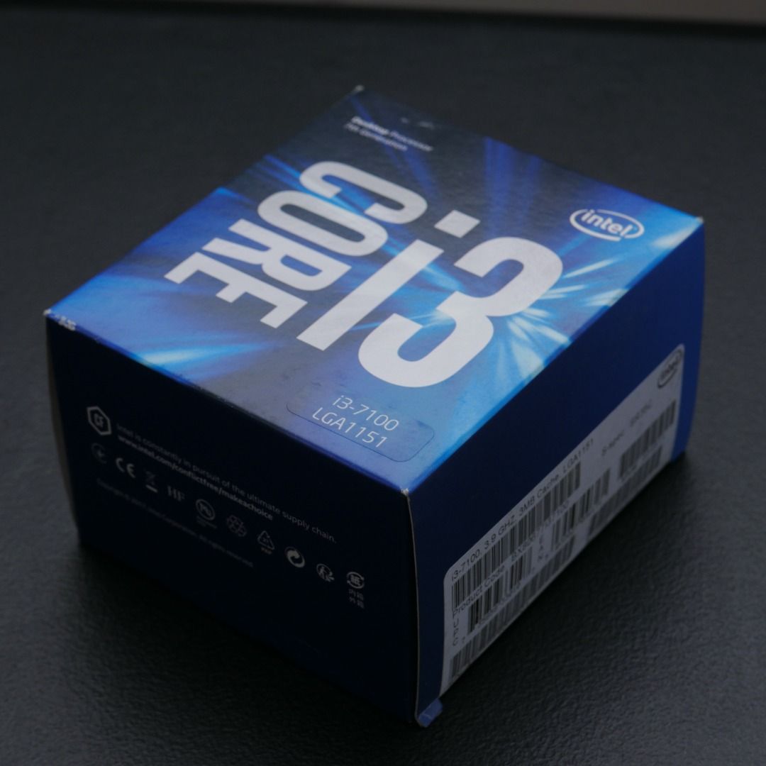 Intel Core i3-7100 7th Gen Core Desktop Processor, Computers & Tech ...