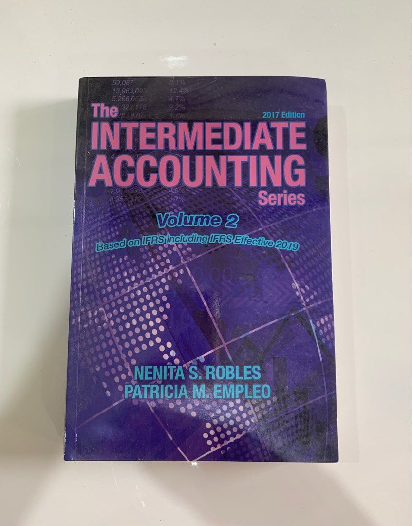 Intermediate Accounting Vol. 2 by Robles & Empleo, Hobbies & Toys