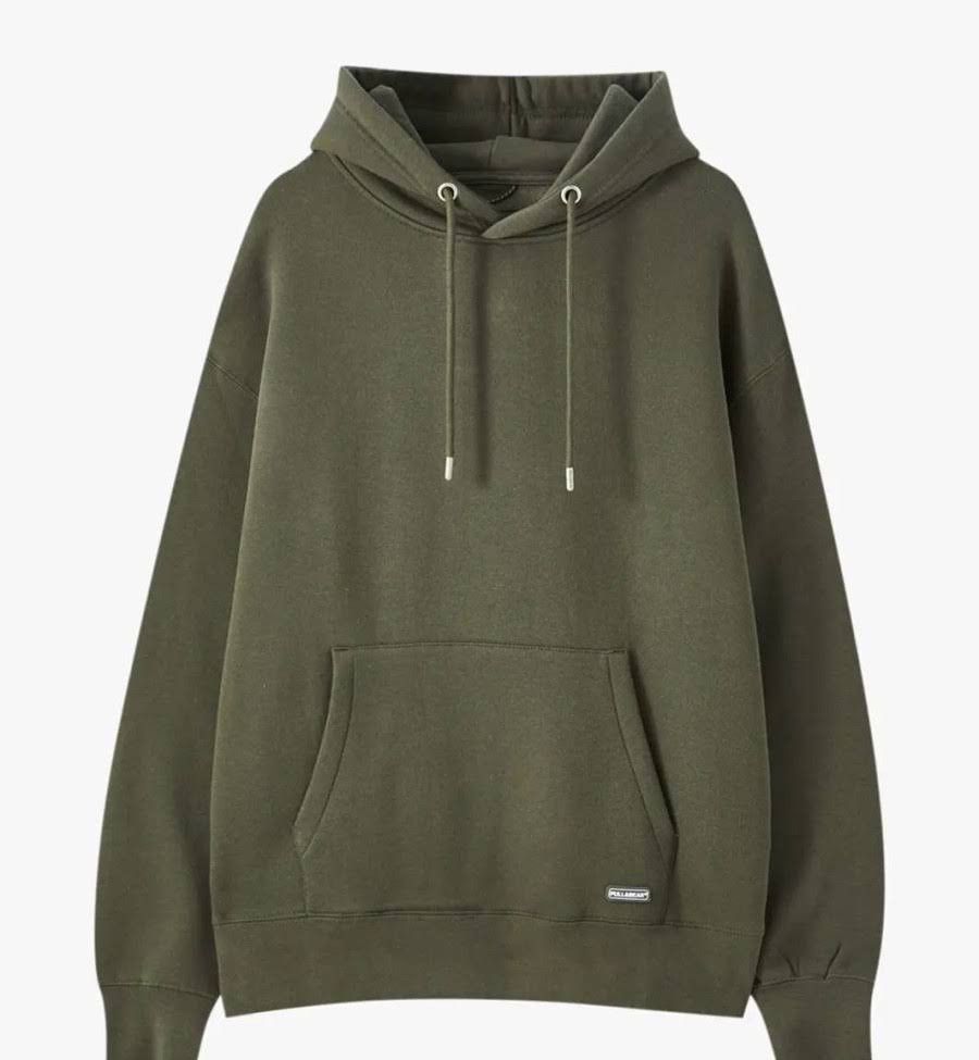 Jaket hoodie pull and bear online