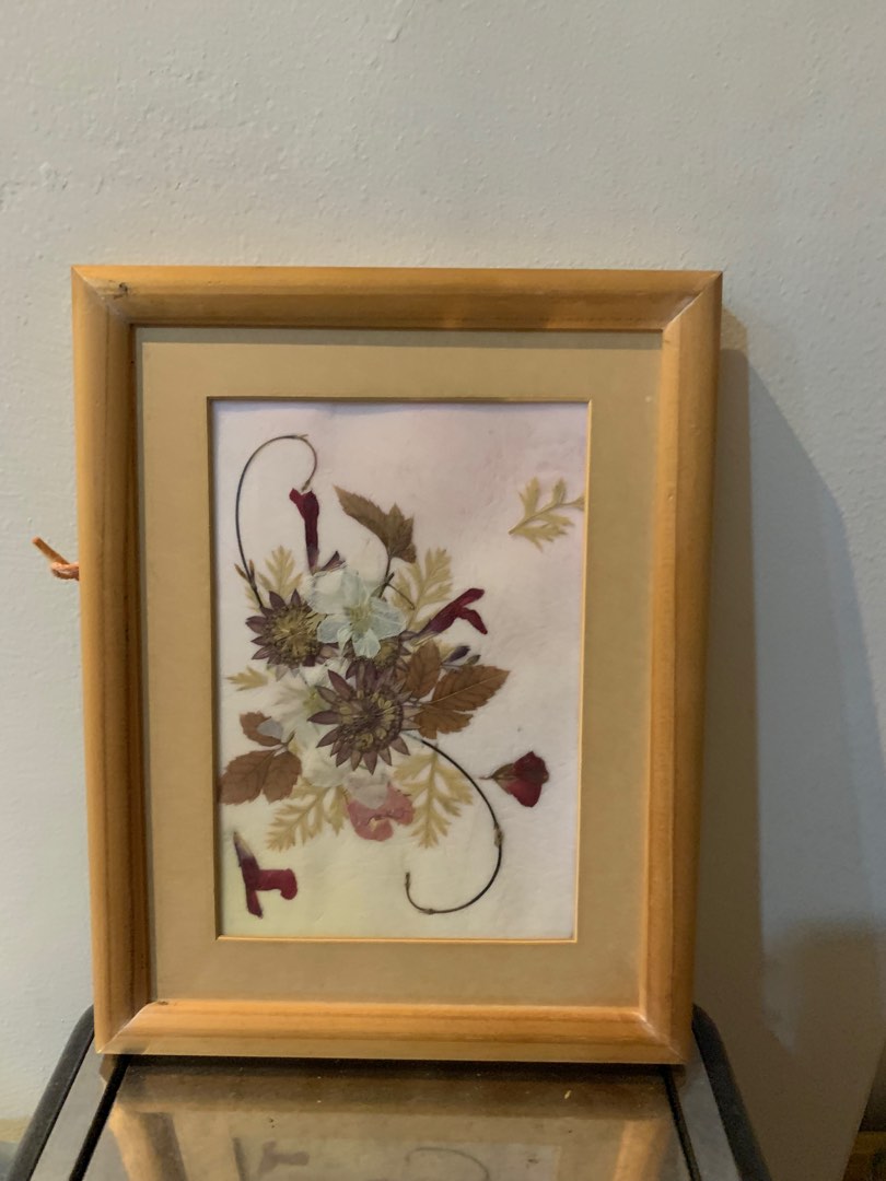 Japanese Pressed Flower Art, Hobbies & Toys, Stationary & Craft