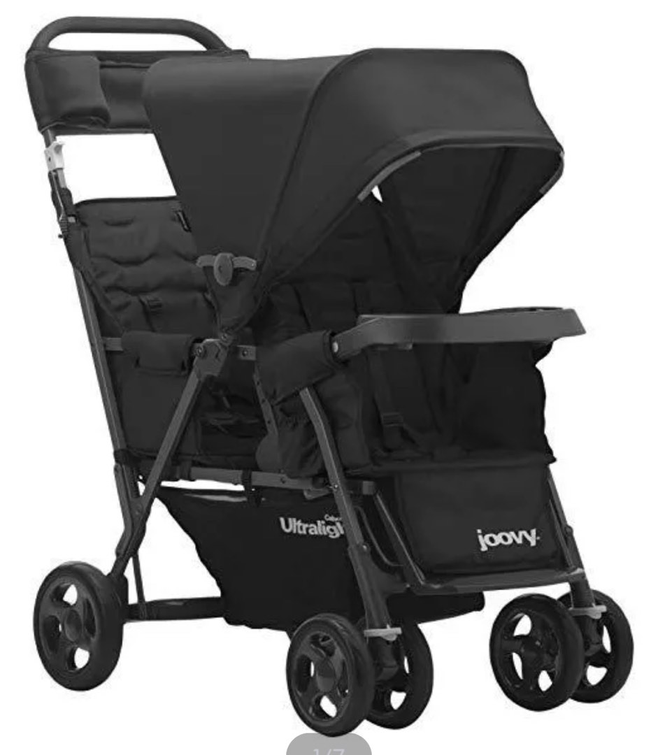 Joovy Caboose Ultralight double stroller, Babies & Kids, Going Out
