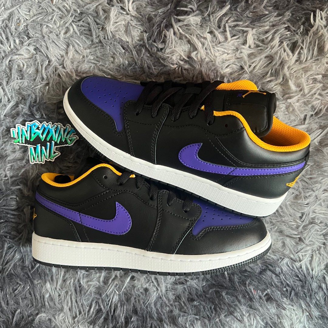 jordan 1 lakers top 3 low